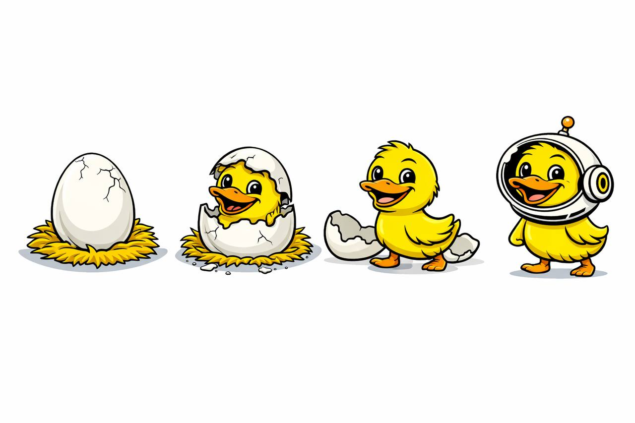 Step 1 — Hatch your duck